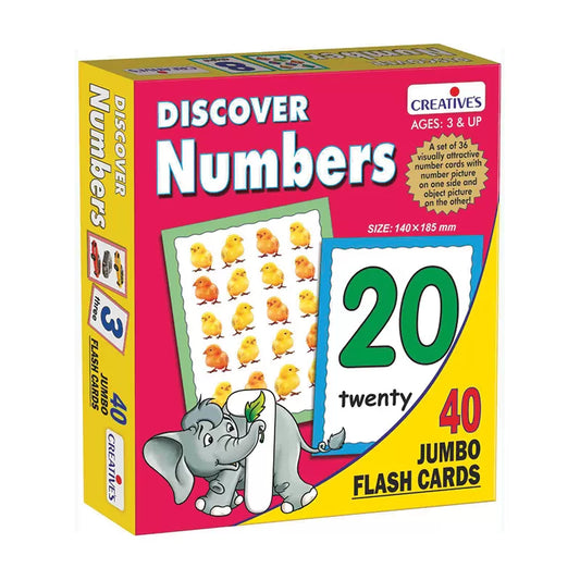 Creative's Discover Nombers, Jumbo Flash Cards