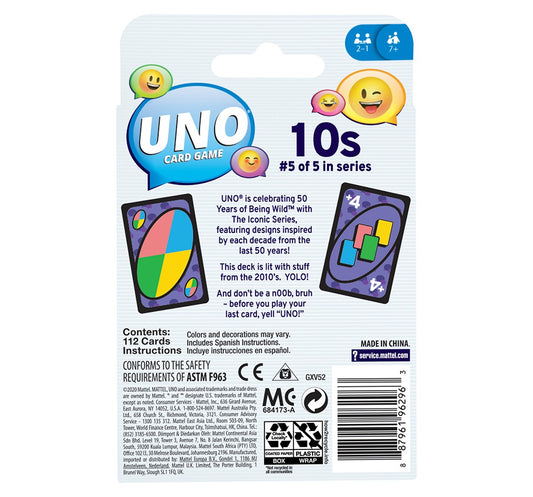 Mattel Games UNO Iconic Card Game