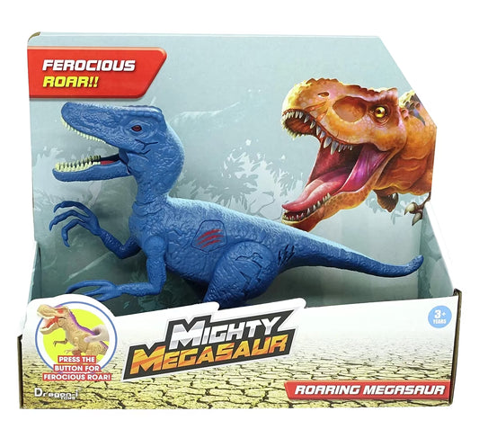 Dragon-I Raptor Mighty Megasaur 9" Light And Sound Dinosaur