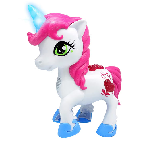 Dragon-I Toys Little Unicorn Touch & Talk, Make Unicorn Sounds