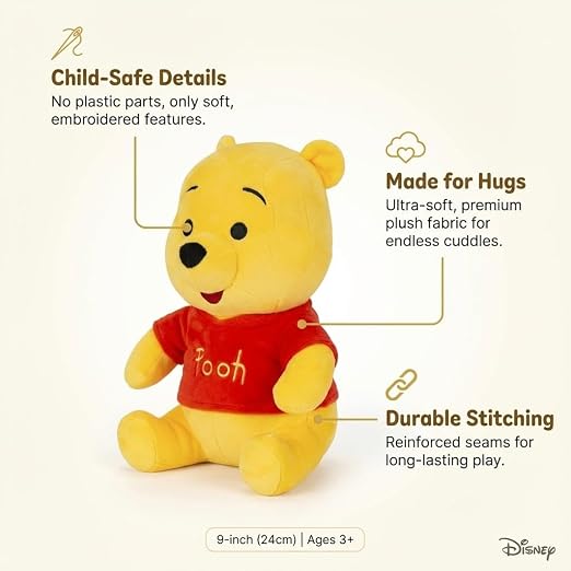 Disney Classic Winnie The Pooh Cuddly Stuffed Toy