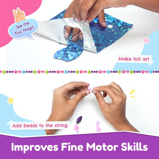 Bloomingo Diy Mermaid Dreamcatcher Art & Craft Kit