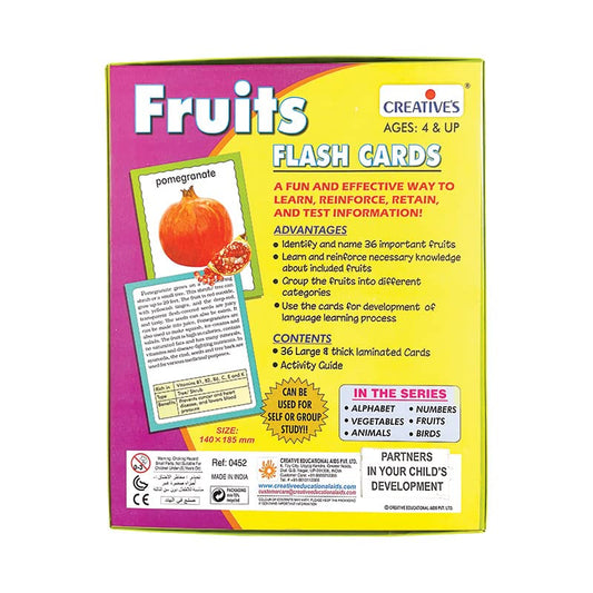 Creative's Discover Fruits, Discover Fruit Name and Useful Facts and Information About The Fruits