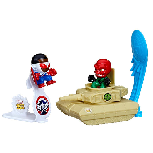 Marvel Stunt Squad Captain America vs. Red Skull Playset