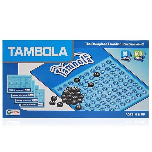Ekta Tambola Game Set with 600 Tickets