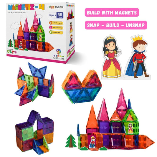 ZEPHYR Magnetix 4 Magnetic Building Set