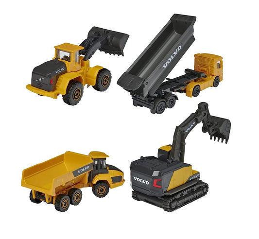 Majorette Volvo Construction Giftpack Licensed Diecast Cars
