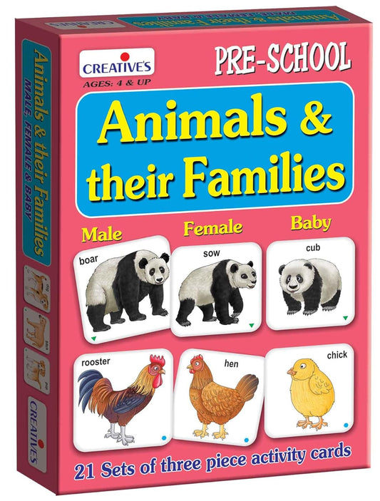Creative's Animals & Their Families, Pre School