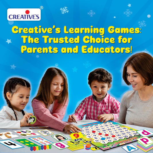 Creative's Animals Their Babies & Sounds | 2 in1 Game for Children