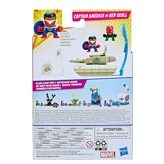 Marvel Stunt Squad Captain America vs. Red Skull Playset