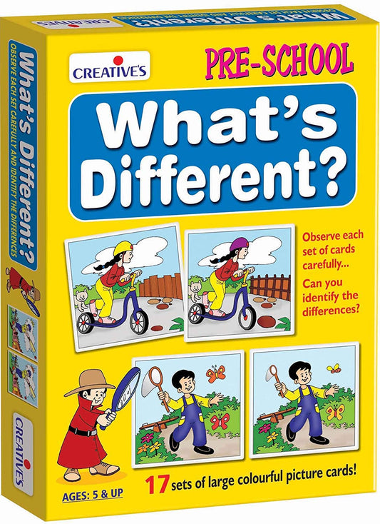 Creative’s What’s Different, Observation Skills for Kids