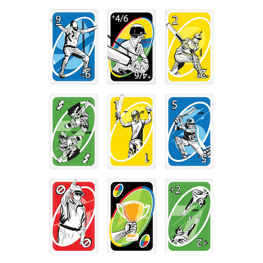 Mattel Games UNO Cricket Card Game for kids