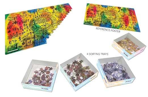 Frank Warli Art 500 Piece Jigsaw Puzzle for Adults & Kids