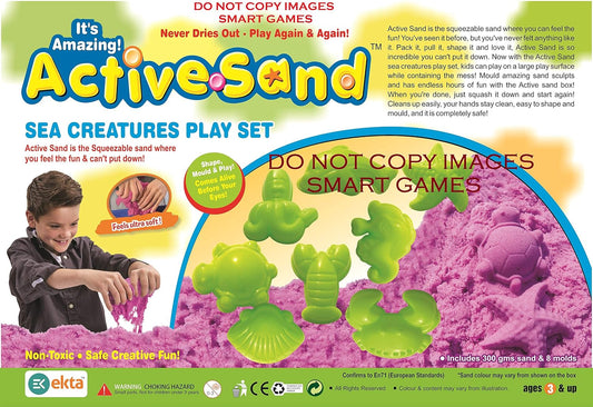 EKTA Active Sand Sea Creatures Play Set