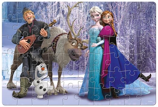 Frank Disney Frozen Puzzle for Kids, 60 Piece Jigsaw Puzzle