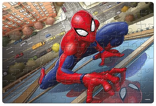 Frank Marvel Spider-Man Jigsaw Puzzle (108 Pieces) for Kids