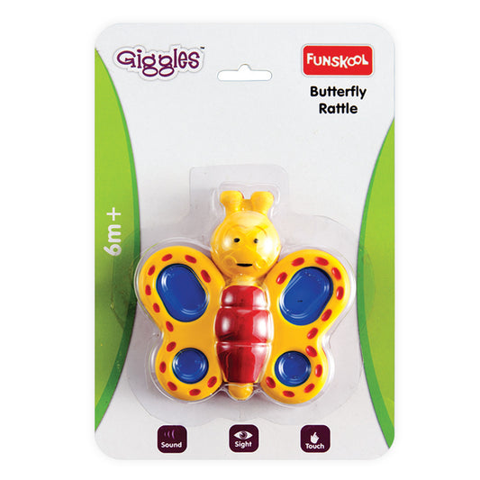 Giggles Butterfly Rattle