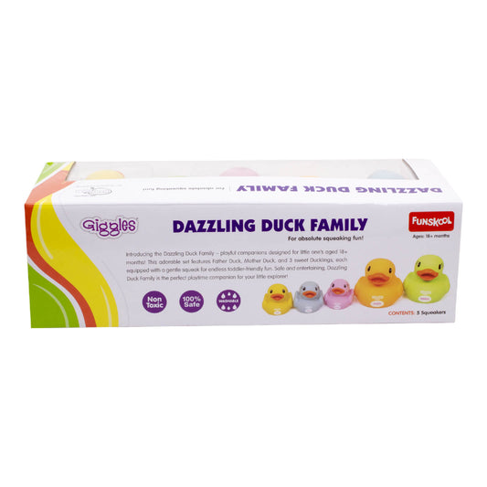 Giggles Dazzling Duck Family ( Squeakers)