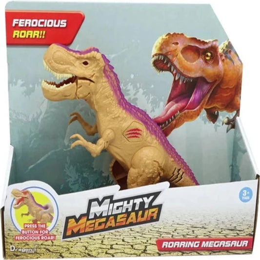 Dragon-I T-Rex Mighty Megasaur 9” Light And Sound Dinosaur