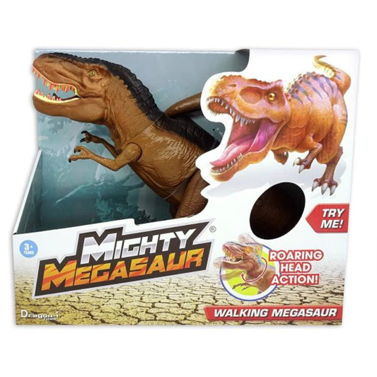 Dragon-I Mighty Megasaur Walking Tyrannosaurus Rex Brown
