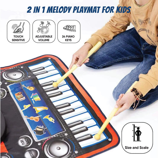 Electrobotic 2 in 1 Melody Playmat For Kids
