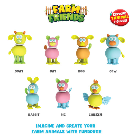 Funskool Fun Dough FARM FRIENDS