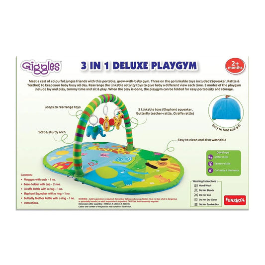 Giggles 3 In 1 Deluxe Play Gym