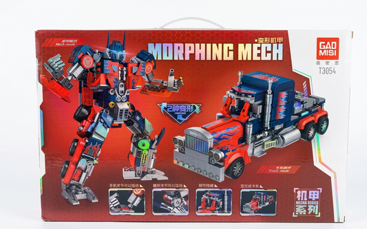 Morphing Mech Transformer Building Block Robot