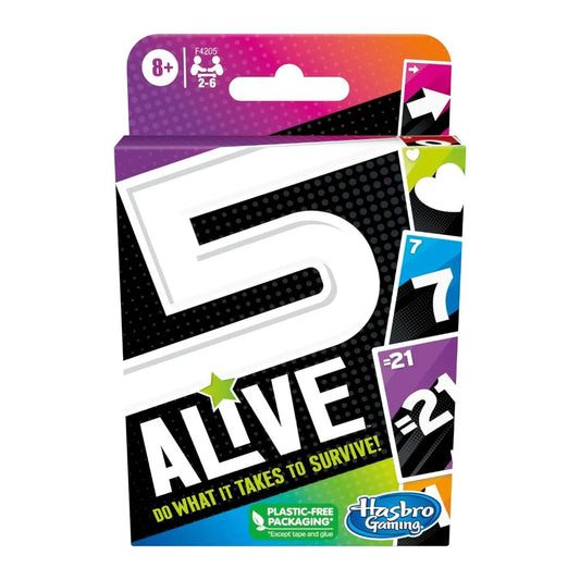 Hasbro 5 Alive Card Game