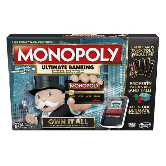 Hasbro Monopoly Game - Ultimate Banking India Edition