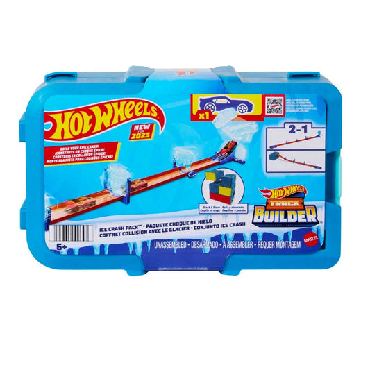 Hot Wheels Track Builder Ice Crash Pack HNJ66