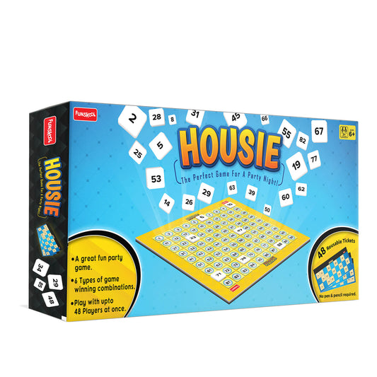 Funskool Games Housie First 100 Numbers