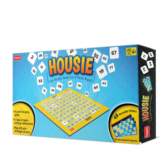 Funskool Games Housie First 100 Numbers