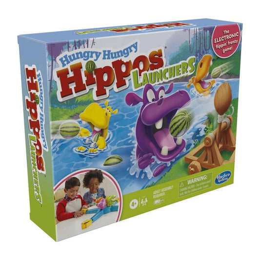 Hasbro Hungry Hungry Hippos Launchers Game