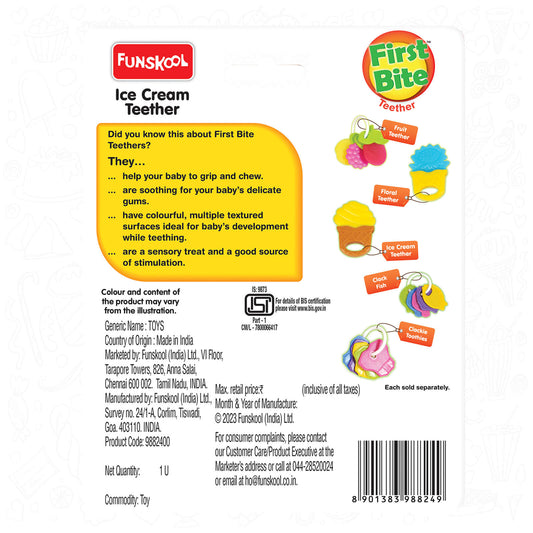 Giggles Icecram Teether