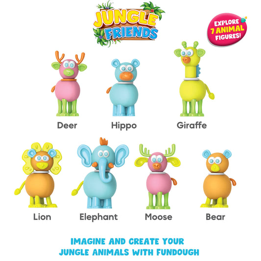 Funskool Fun Dough Jungle Friends