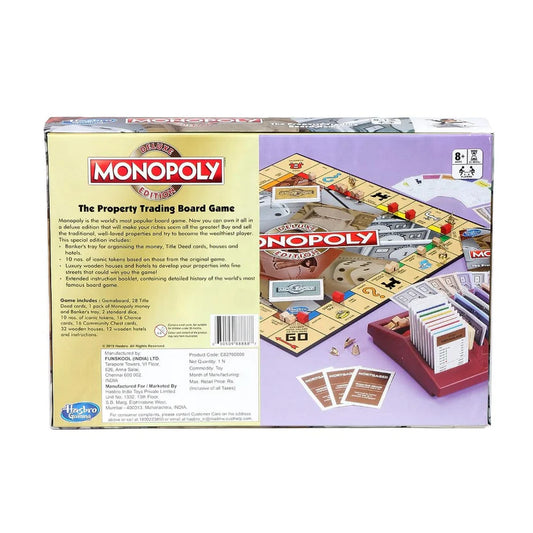 Hasbro Gaming Monopoly Deluxe Edition