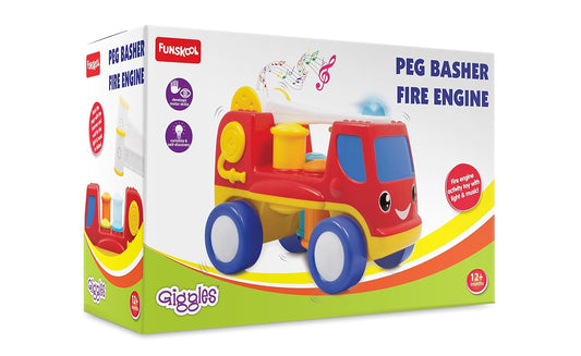 Funskool Peg Basher Fire Engine