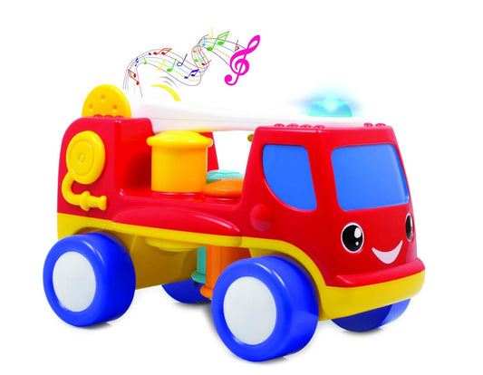 Funskool Peg Basher Fire Engine