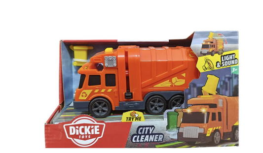Dickie Toys City Cleaner, Light & Sound vehicle for kids