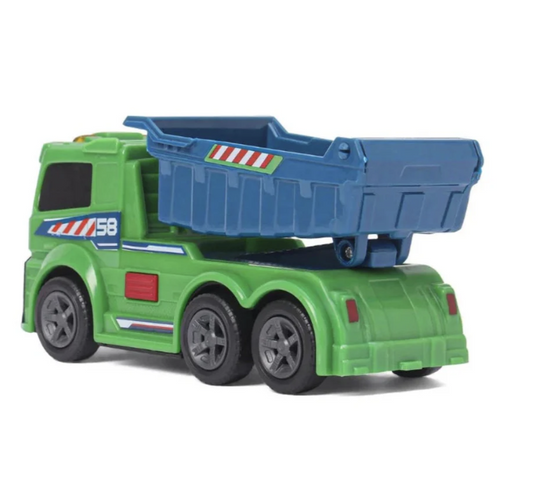 Dickie Toys Dump Truck, Light & Sound Vehicle for Kids