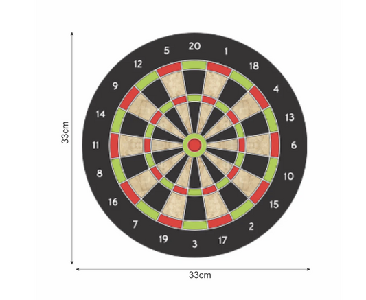 Aditi Magnetic Dart Board with Darts Medium