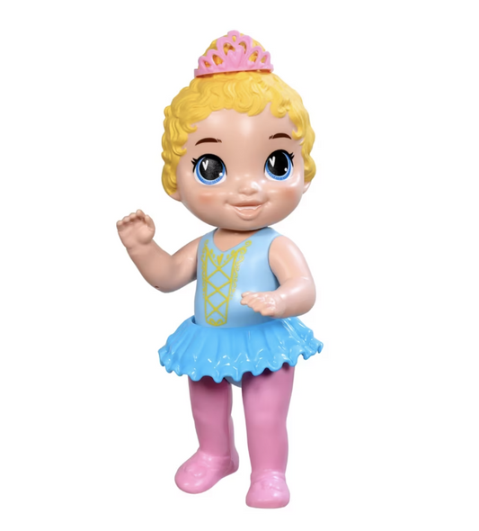 Baby Alive Princess Ballerina Blonde Hair Baby Doll, 10.25 Inches