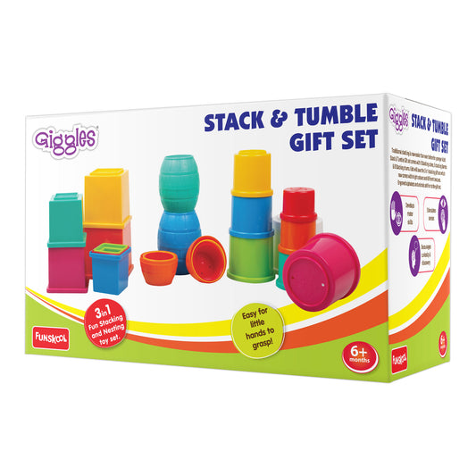 Giggles Stack N Tumble Gift Set
