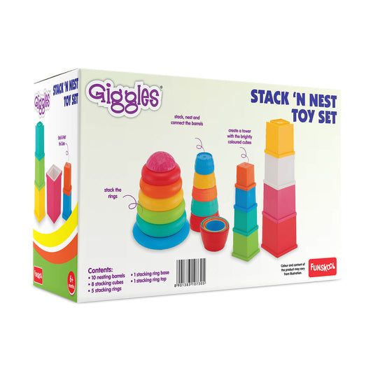 Giggles Stack N Nest Toy Set