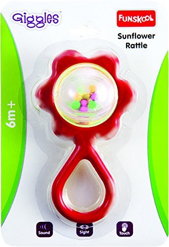 Giggles Sunflower Rattle