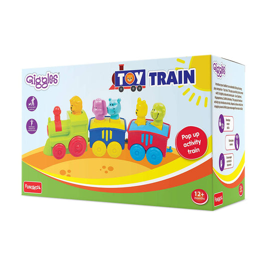 Giggles Toy Train Pop up activity train