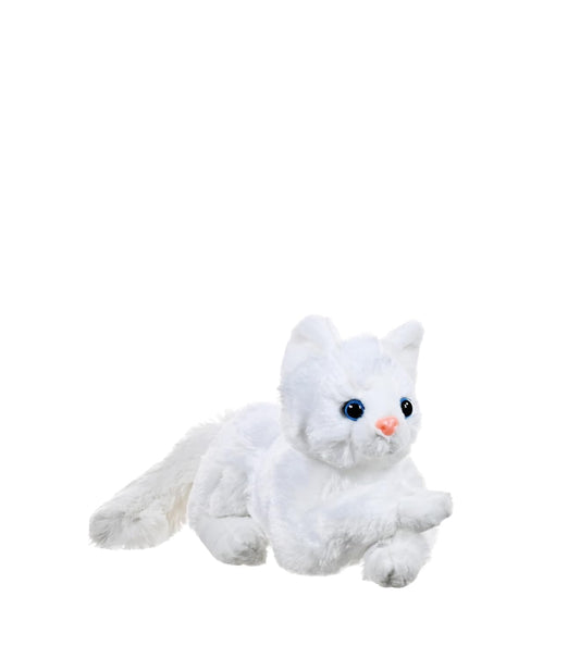 Wild Republic PAWS CAT WHITE LONGPILE Stuffed Animal