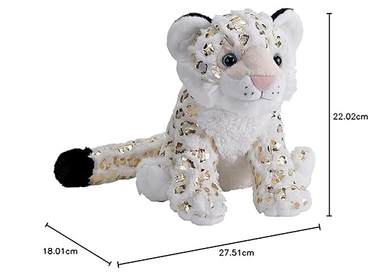 Wild Republic FOILKINS LEOPARD Stuffed Animal