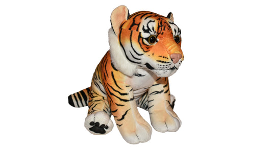 Wild Republic LIVING TIGER 15 INCH Stuffed Animal